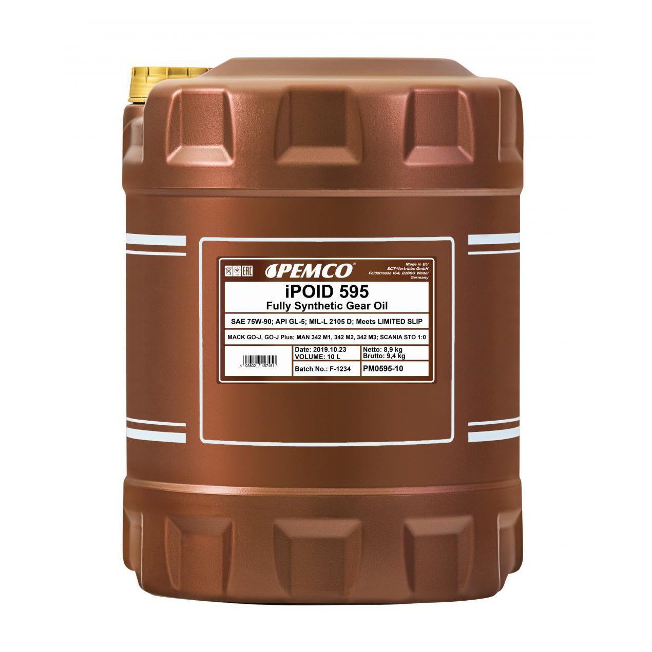 Pemco Ipoid 595 75W-90 GL-5