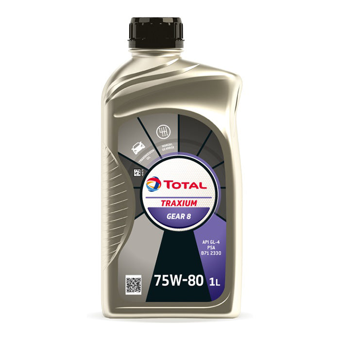 Total Traxium Gear 8 75W-80