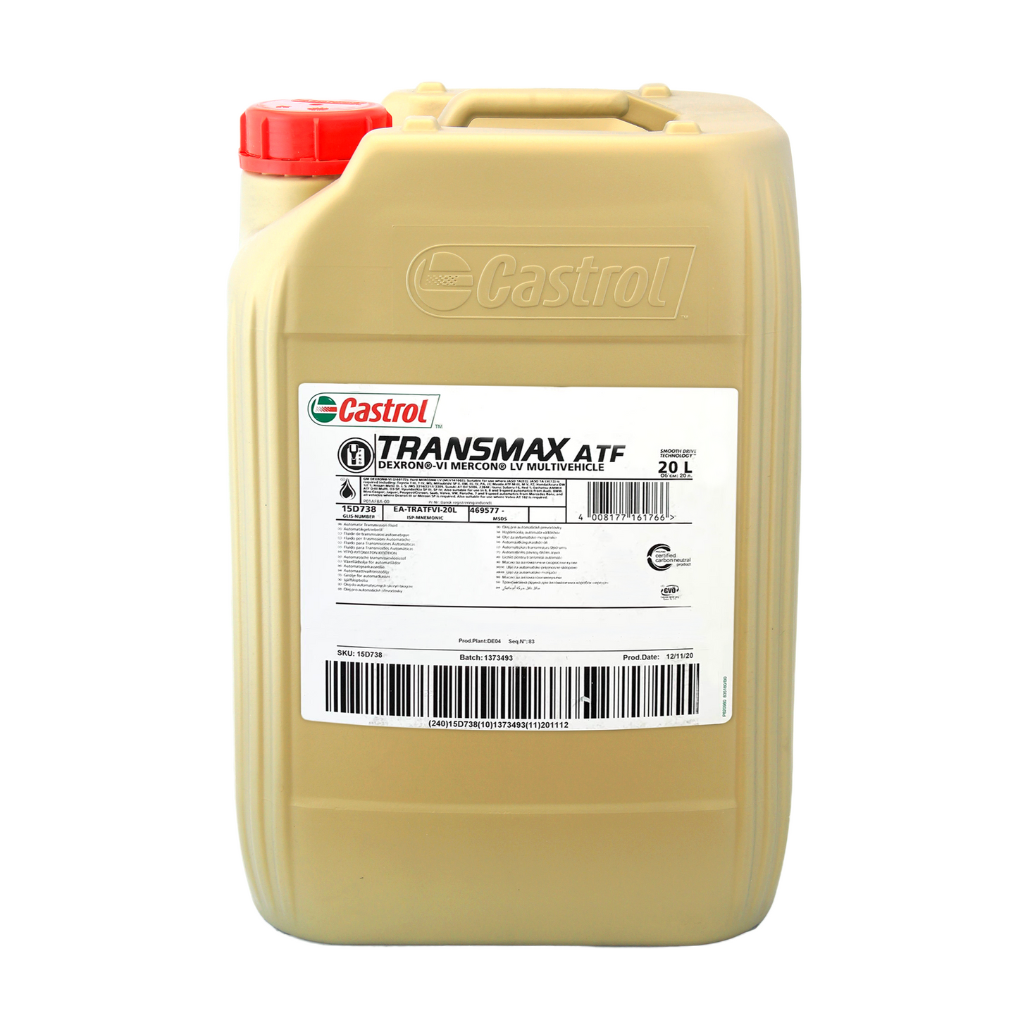 Castrol Transmax ATF Dexron®-Vi Mercon® Lv Multivehicle
