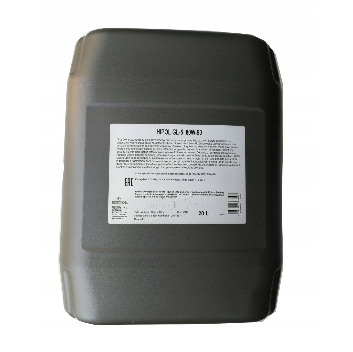 Orlen Hipol GL-5 80W-90