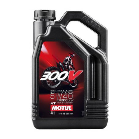 Motul 300V 4T Factory Line Off Road 5W-40