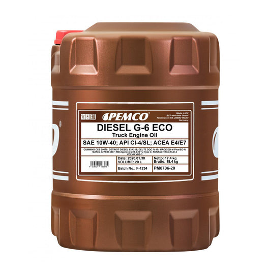 Pemco Diesel G-6 Eco 10W-40