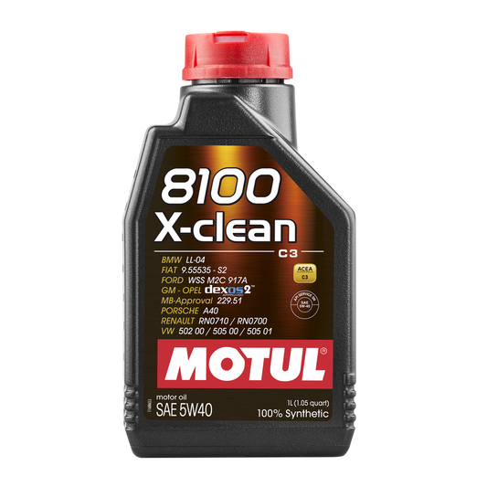 Motul 8100 X-Clean 5W-40