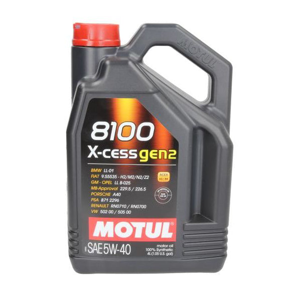 Motul 8100 X-Cess Gen2 5W-40